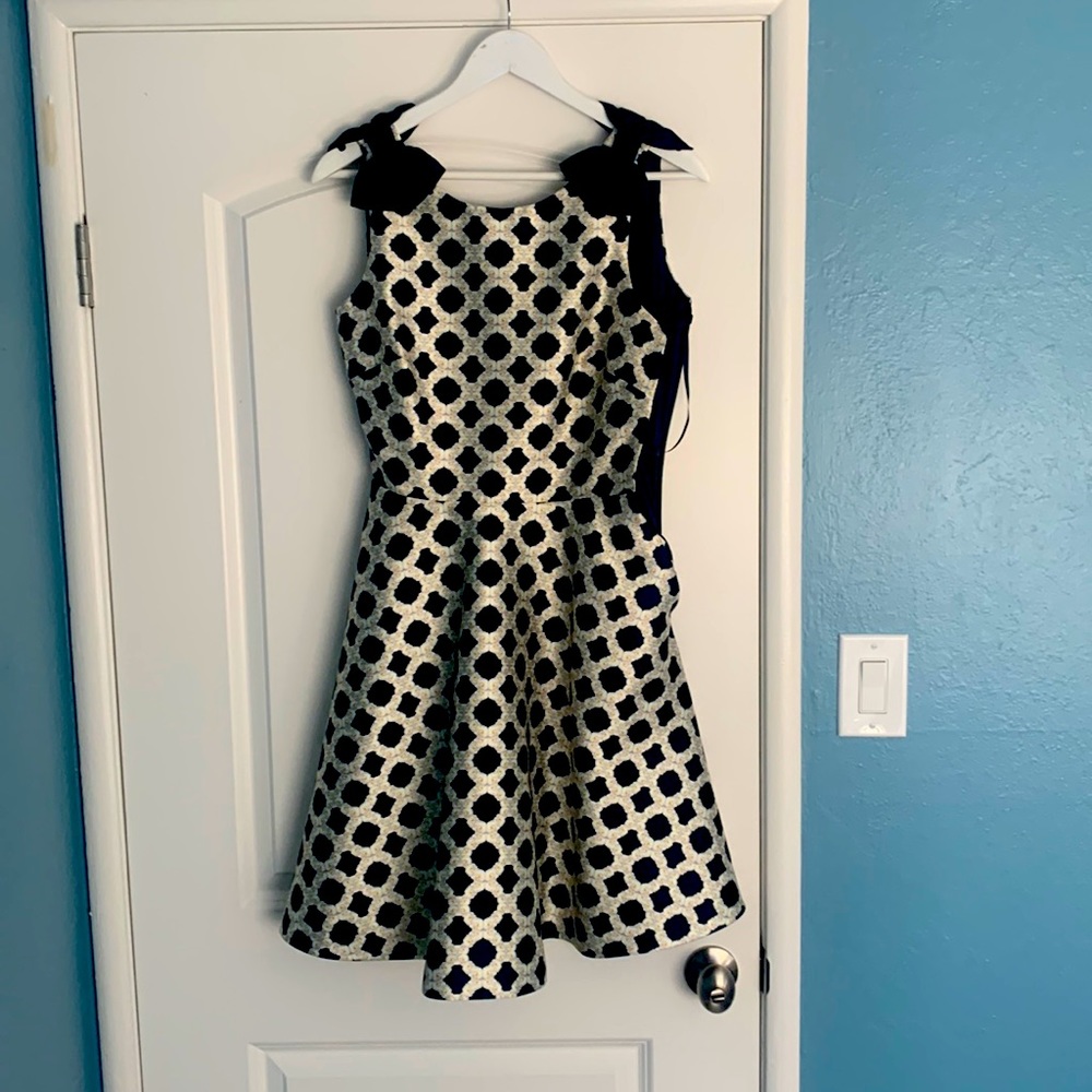 Ted Baker Print MIDI Dress - great condition!